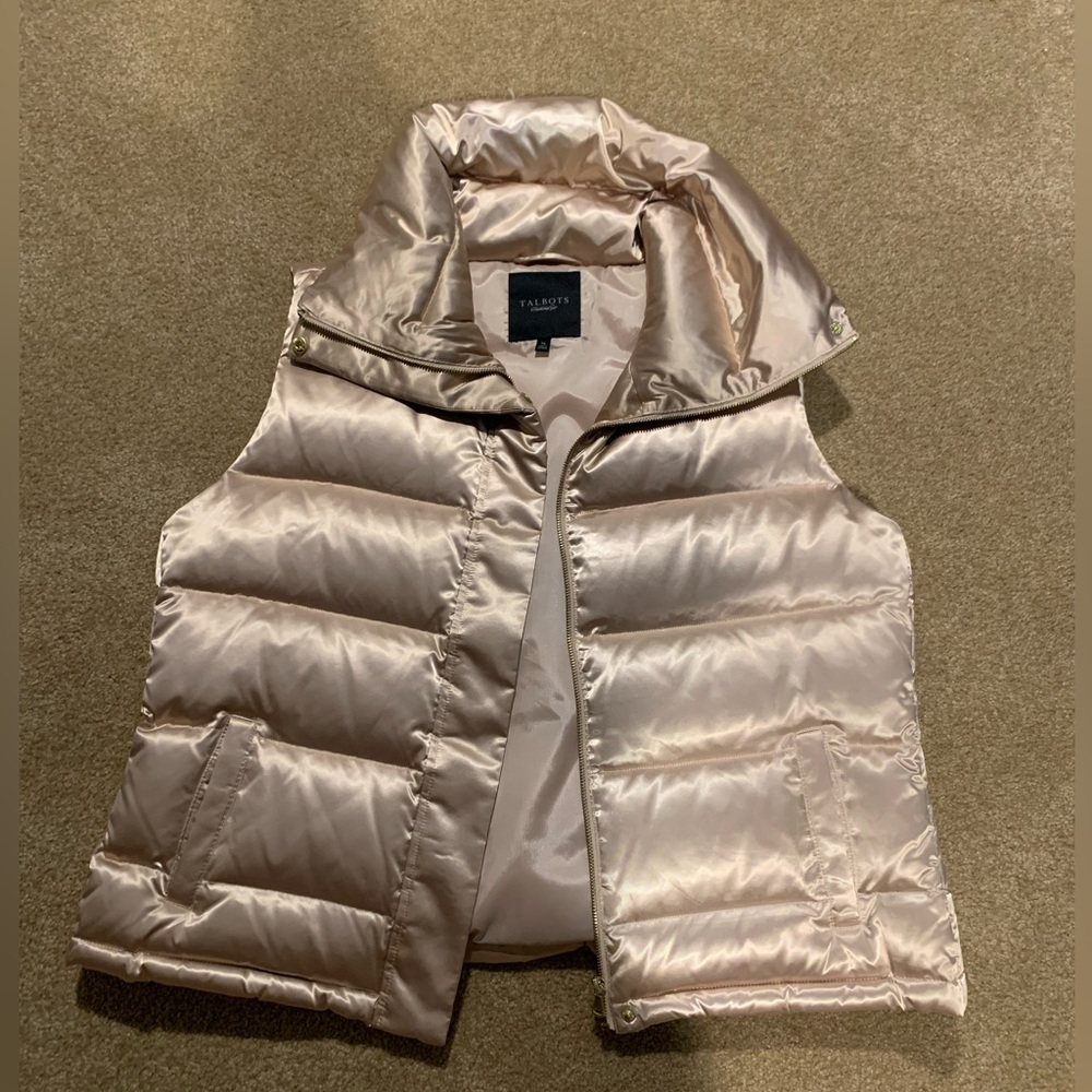 Talbots Gold Vest